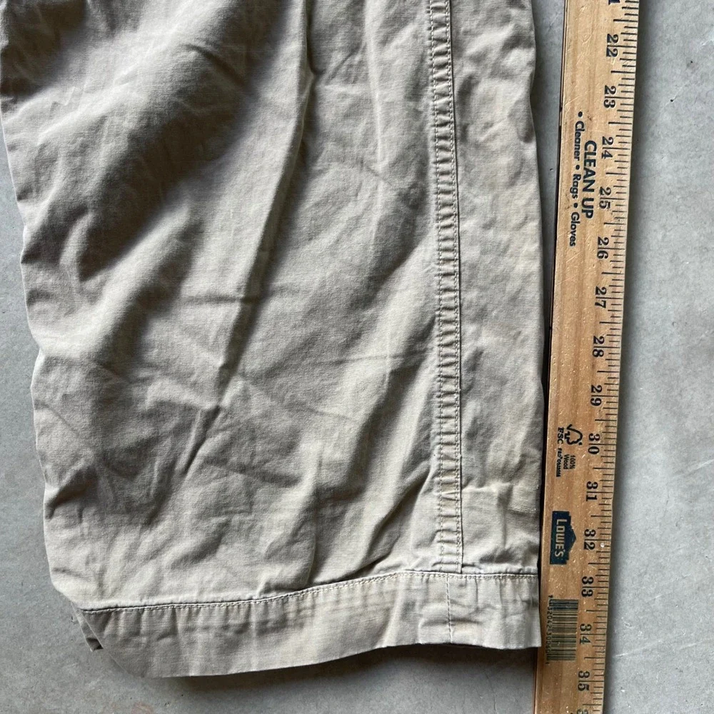 Polo Ralph Lauren Surplus Fit Cargo Pants Mens 40x31 Khaki Vintage Distressed